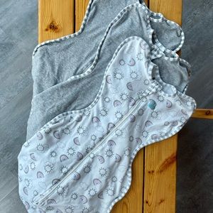 3 Love to dream Swaddles